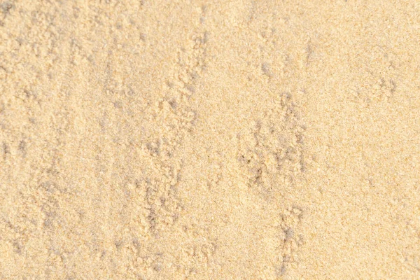 Písčitá Textura Pozadí Pláži Světle Béžové Moře Písek Textura Vzor — Stock fotografie