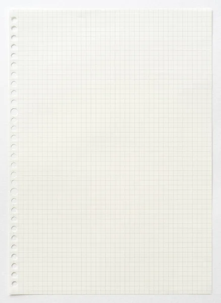 Empty graph paper background. White paper template for art, drawing, idea sketch and creative background. Close-up.