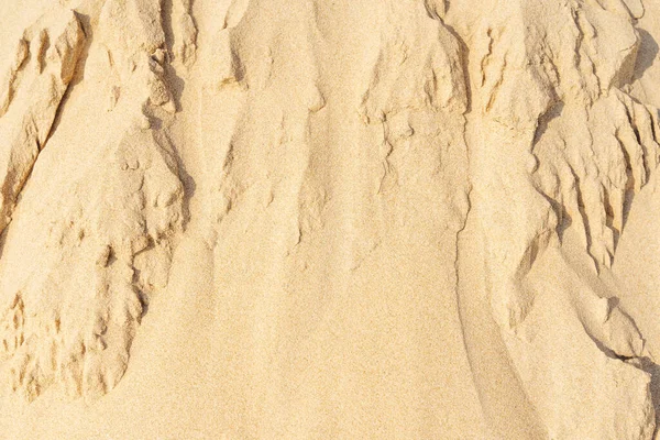 Textura Padrão Areia Para Fundo Padrão Deserto Marrom Praia Tropical — Fotografia de Stock