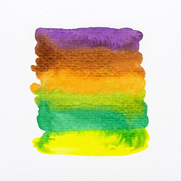 Pinceladas Coloridas Aquarela Com Espaço Para Seu Próprio Texto Close — Fotografia de Stock