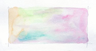 Soyut suluboya lekeleri arka planda. Beyazın üzerine elle çizilmiş suluboya dokunuşları. Kartpostallar, kartvizitler, posterler, web tasarımı, ambalaj vs. için mükemmel..