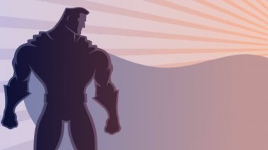 Süper kahraman arka plan 2