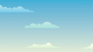 Arka plan gökyüzü hızlı