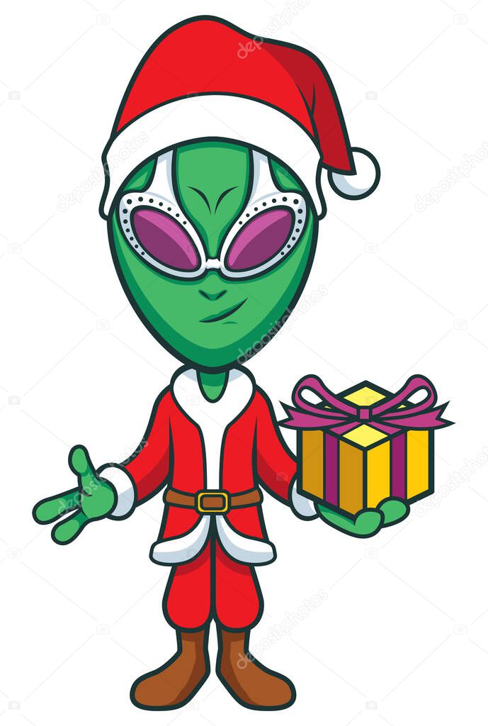 Alien Santa Claus