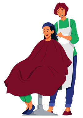 Beyaz Kuaför Kadın