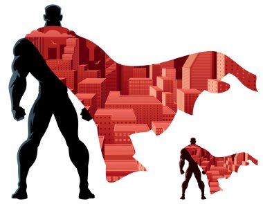 Süper kahraman soyut