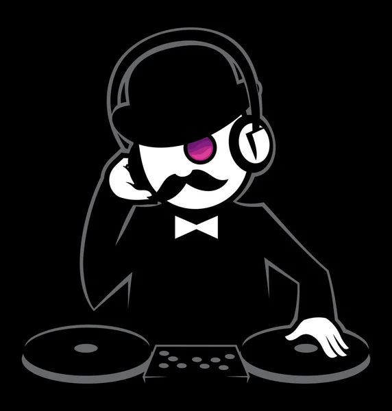 Csípő Dj 2 — Stock Vector