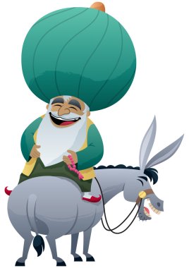 Nasreddin Hodja Cartoon clipart