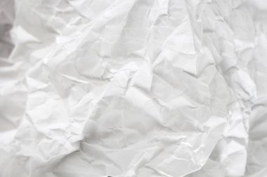 Boş buruşuk kağıt sayfa doku arka planı