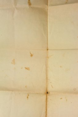 Eski grunge buruşuk kağıt yaprak dokusu