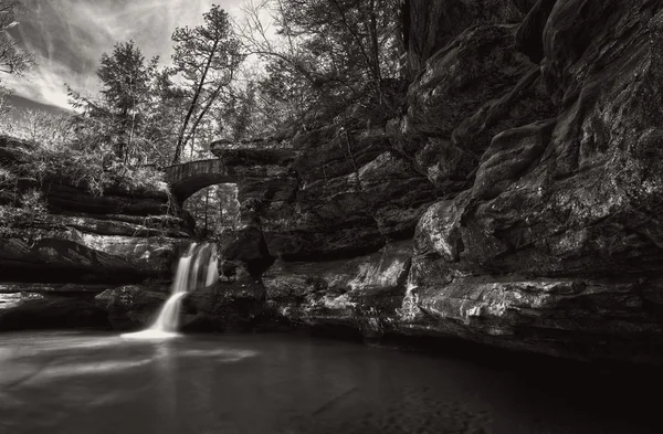 Hocking HIlls Waterfall — Stock Photo, Image