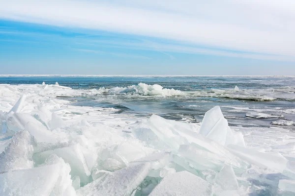 Lake Erie Ice — Stock Photo, Image