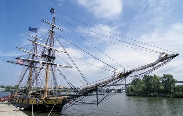 U.S. Brig Niagara Tall Ship — Stock Photo, Image