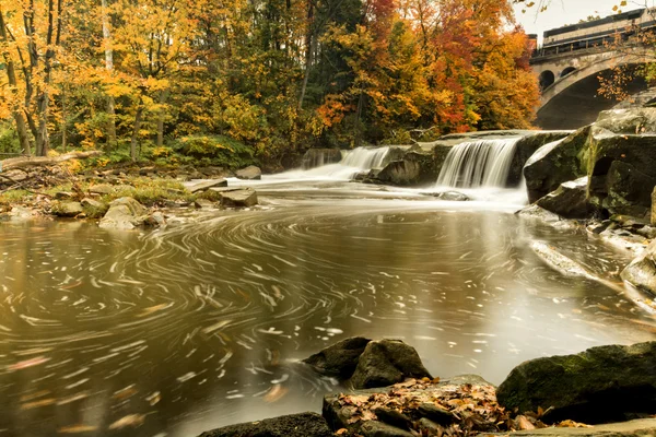 Krásné vodopády Berea podzim — Stock fotografie