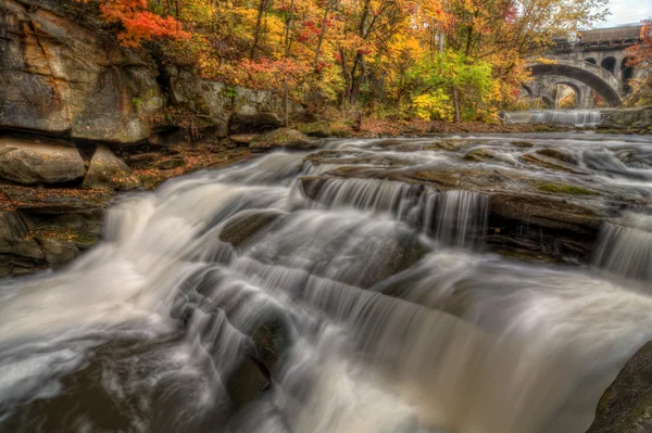 Beautiful Berea Falls In Autumn — Stock Photo, Image