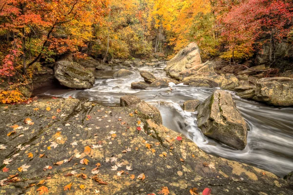 Beautiful Berea Falls In Autumn — Stock Photo, Image