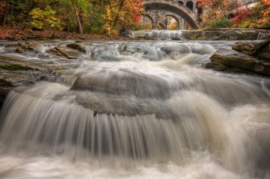 Sonbaharın güzel Berea Falls