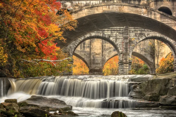 Vackra Berea Falls i höst — Stockfoto