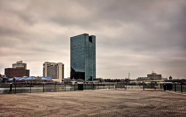 Orizzonte della città di Toledo Ohio — Foto Stock