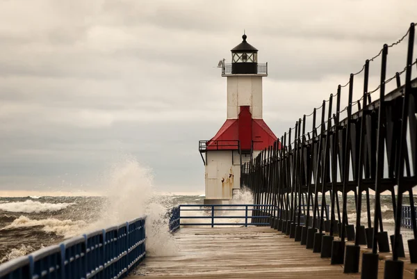 Stormy Lighthouse — Stock Photo, Image