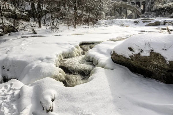 Berea cae en invierno — Foto de Stock