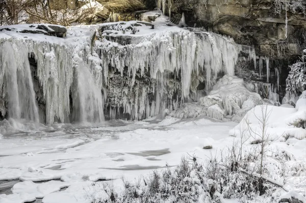 West Elyria cai no inverno — Fotografia de Stock