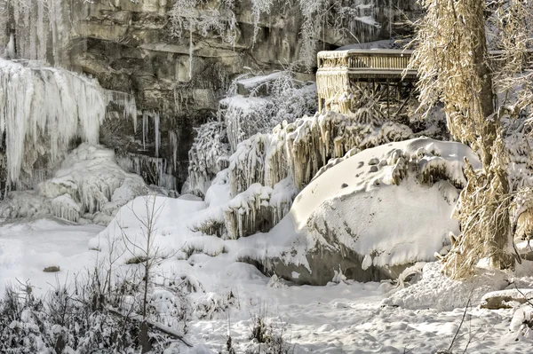 West Elyria cae en invierno — Foto de Stock