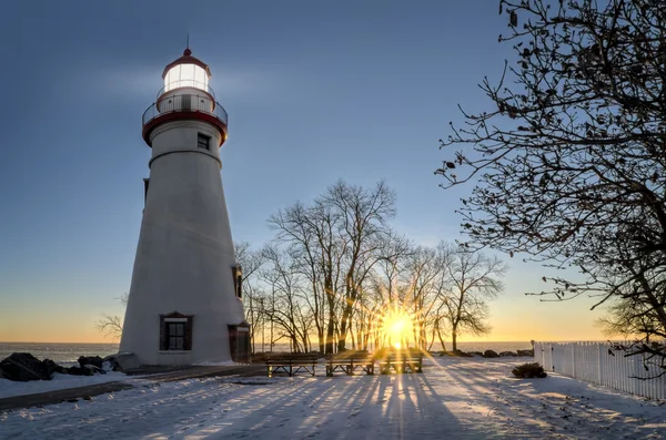 Marblehead Lighthouse Sunrise — Stock Photo, Image