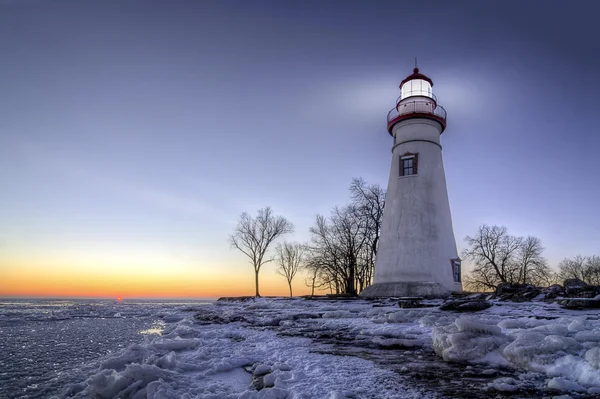 Marblehead Lighthouse Sunrise — Stock Photo, Image
