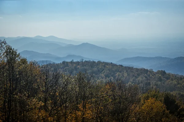 Montagne Appalachi in autunno — Foto Stock