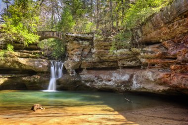 Hocking hills şelale