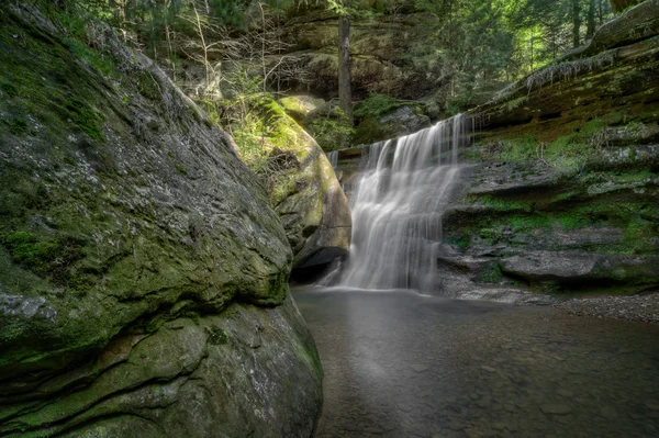 Скрытые водопады Огайо — стоковое фото