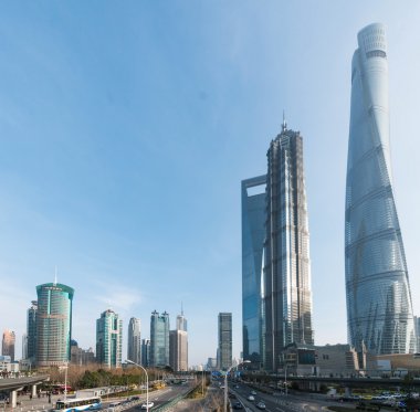 Shanghai şehir scape