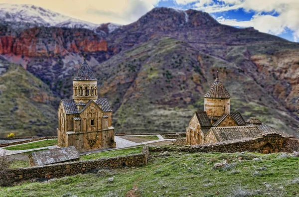 Monastero in Armenia Immagine Stock