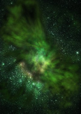 varlık parlıyordu Bulutsusu