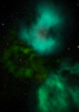 varlık parlıyordu Bulutsusu