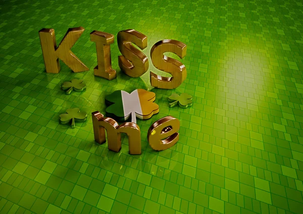 Kiss me I'm Irish. — Stock Photo, Image