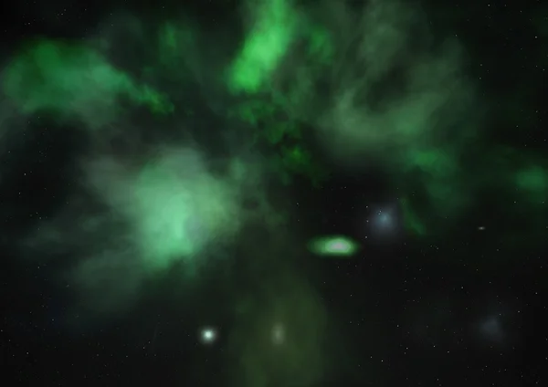 Som lyste nebulosa — Stockfoto