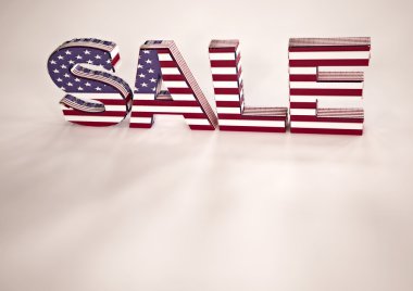 Boyutlu yazıt satış. 3D çizim.