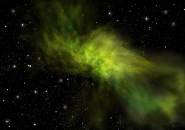 varlık parlıyordu Bulutsusu