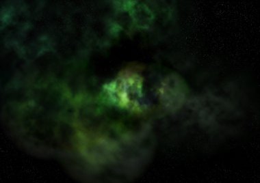 varlık parlıyordu Bulutsusu