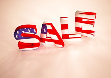 Boyutlu yazıt satış. 3D çizim.