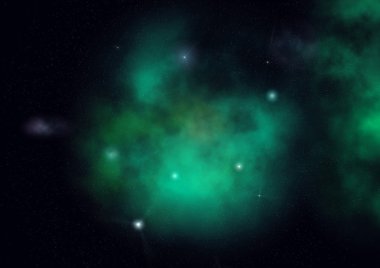 varlık parlıyordu Bulutsusu