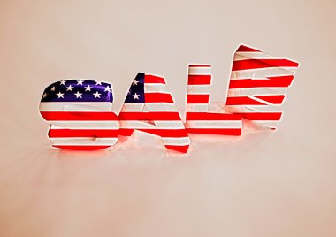 Boyutlu yazıt satış. 3D çizim.