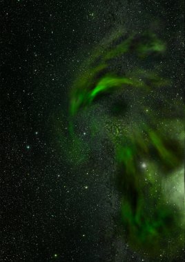 varlık parlıyordu Bulutsusu