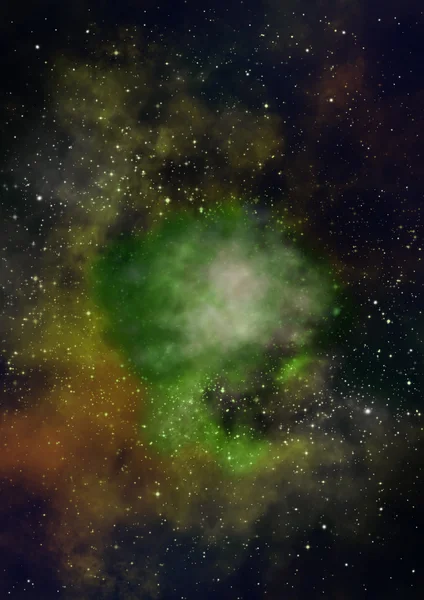 Menjadi nebula bersinar — Stok Foto
