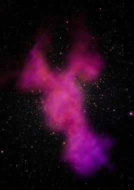 varlık parlıyordu Bulutsusu