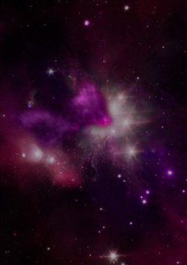 varlık parlıyordu Bulutsusu