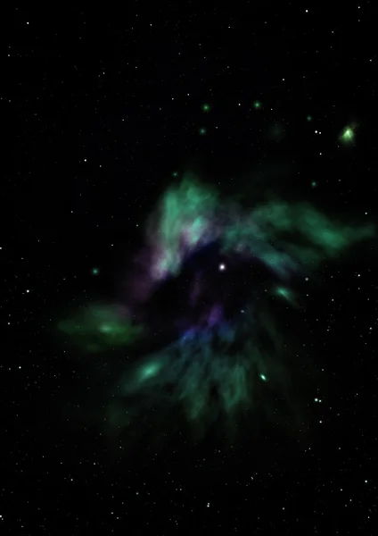 Dat straalde nebula — Stockfoto