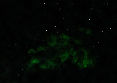 Sonsuz bir yıldız alanının küçük bir parçası.